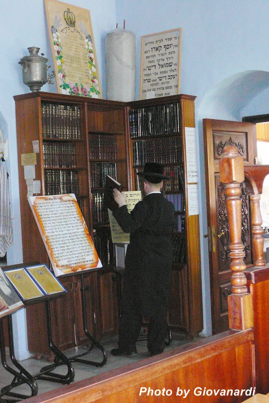 Tsafat l'interno di una scuola di cabala ebraica