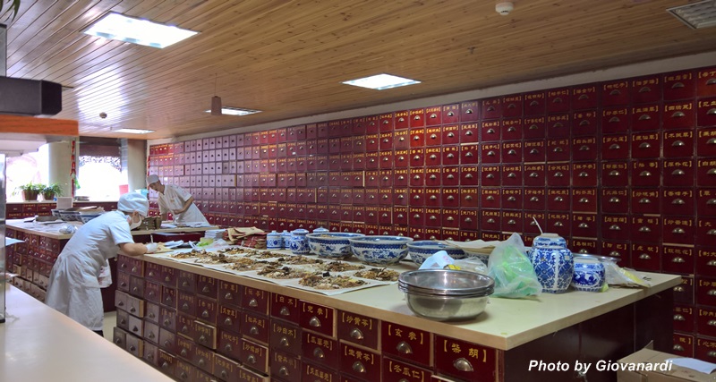 Farmacia della medicina tradizionale cinese
